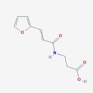 molecular formula C10H11NO4 B1442052 3-{[(2E)-3-(2-furyl)prop-2-enoyl]amino}propanoic acid CAS No. 90281-70-2