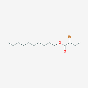 molecular formula C14H27BrO2 B14420569 Decyl 2-bromobutanoate CAS No. 86711-86-6