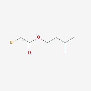 molecular formula C7H13BrO2 B14420616 Bromoacetic acid, 3-methylbutyl ester CAS No. 83004-92-6