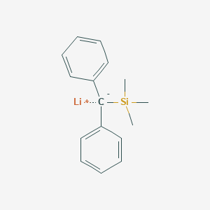 molecular formula C16H19LiSi B14420636 Lithium diphenyl(trimethylsilyl)methanide CAS No. 81290-11-1