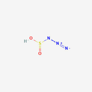 molecular formula HN3O2S B14420732 Sulfurazidous acid CAS No. 80174-77-2