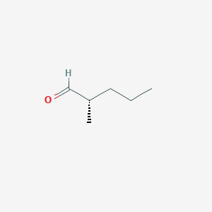 molecular formula C6H12O B14420755 (2S)-2-methylpentanal CAS No. 82043-22-9