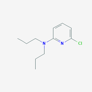 molecular formula C11H17ClN2 B1442085 N-(6-Chloro-2-pyridinyl)-N,N-dipropylamine CAS No. 1219972-08-3
