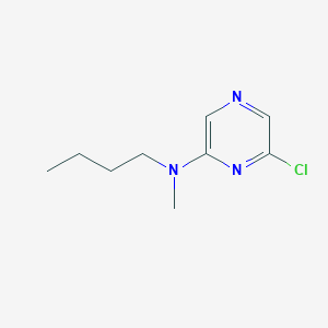 molecular formula C9H14ClN3 B1442087 N-Butyl-6-chloro-N-methyl-2-pyrazinamine CAS No. 1219961-33-7