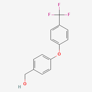 (4-(4-(Trifluoromethyl)phenoxy)phenyl)methanol
