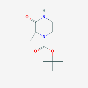 Tert-butyl 2,2-dimethyl-3-oxopiperazine-1-carboxylate