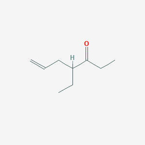 molecular formula C9H16O B144211 4-Ethyl-6-hepten-3-one CAS No. 131671-56-2