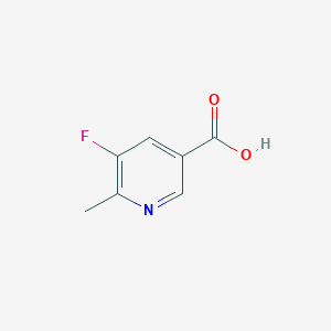 molecular formula C7H6FNO2 B1442117 5-Fluoro-6-methylnicotinic acid CAS No. 932705-78-7