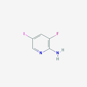 molecular formula C5H4FIN2 B1442118 3-Fluoro-5-iodopyridin-2-amine CAS No. 1321612-85-4