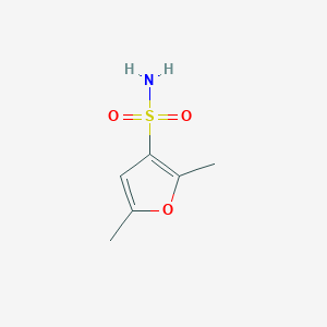 molecular formula C6H9NO3S B1442123 2,5-Dimethylfuran-3-sulfonamide CAS No. 858248-39-2