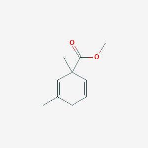 molecular formula C10H14O2 B14421250 Methyl 1,3-dimethylcyclohexa-2,5-diene-1-carboxylate CAS No. 83766-83-0