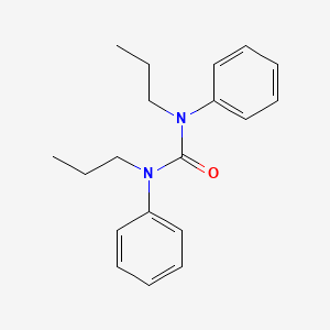 molecular formula C19H24N2O B14421258 N,N'-Diphenyl-N,N'-dipropylurea CAS No. 85209-47-8