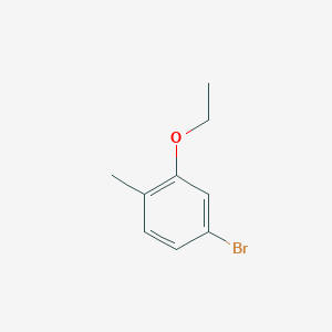 molecular formula C9H11BrO B1442127 4-溴-2-乙氧基-1-甲基苯 CAS No. 871888-83-4
