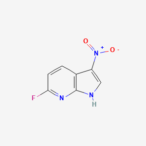 6-fluoro-3-nitro-1H-pyrrolo[2,3-b]pyridine