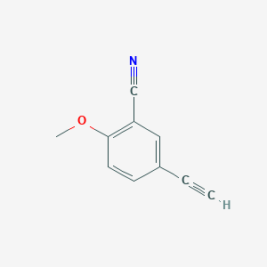 5-Ethynyl-2-methoxybenzonitrile