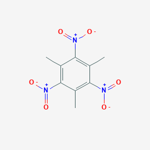 molecular formula C9H9N3O6 B144214 2,4,6-Trinitromesitylene CAS No. 602-96-0