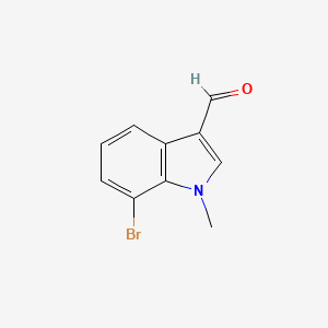 7-Bromo-1-methyl-1H-indole-3-carbaldehyde
