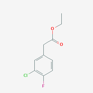 Ethyl 2-(3-chloro-4-fluorophenyl)acetate