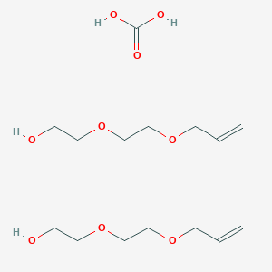 molecular formula C15H30O9 B14421768 Carbonic acid;2-(2-prop-2-enoxyethoxy)ethanol CAS No. 79830-22-1