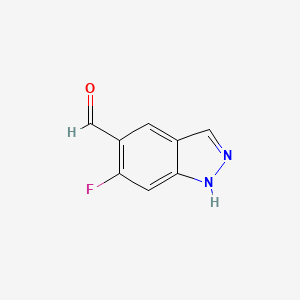 6-fluoro-1H-indazole-5-carbaldehyde