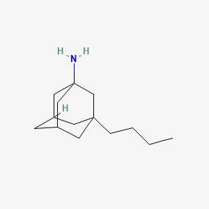 molecular formula C14H25N B14421972 3-Butyladamantan-1-amine CAS No. 80904-85-4