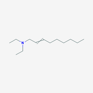 molecular formula C13H27N B14422035 N,N-diethylnon-2-en-1-amine CAS No. 86112-00-7