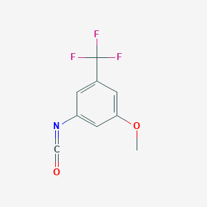 B1442204 1-(Trifluoromethyl)-3-isocyanato-5-methoxybenzene CAS No. 918525-00-5