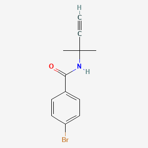 molecular formula C12H12BrNO B14422083 Bromopropyzamide CAS No. 80045-50-7