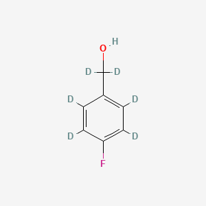 molecular formula C7H7FO B1442210 4-Fluorobenzyl-d6 Alcohol 