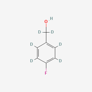 (4-Fluorophenyl-2,3,5,6-d4)methan-d2-ol