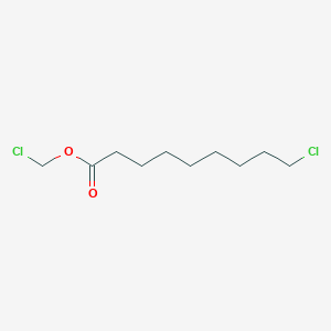 molecular formula C10H18Cl2O2 B14422127 Chloromethyl 9-chlorononanoate CAS No. 80418-78-6