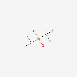molecular formula C10H24O2Si B14422177 Silane, bis(1,1-dimethylethyl)dimethoxy- CAS No. 79866-98-1