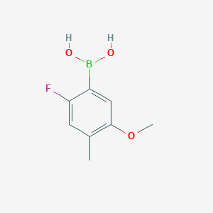 (2-Fluoro-5-methoxy-4-methylphenyl)boronic acid