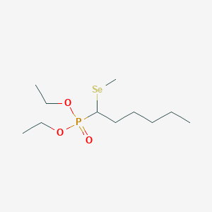 molecular formula C11H25O3PSe B14422235 Diethyl [1-(methylselanyl)hexyl]phosphonate CAS No. 80436-46-0