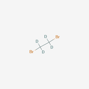 molecular formula C2H4Br2 B144223 1,2-Dibromo-(1,1,2,2-2H4)ethane CAS No. 22581-63-1