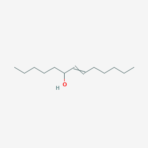 molecular formula C13H26O B14422354 Tridec-7-en-6-ol CAS No. 82537-29-9