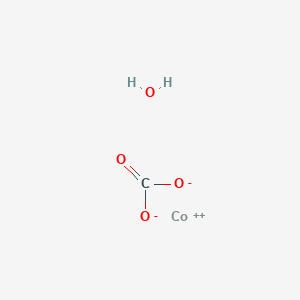 molecular formula CH2CoO4 B144224 Cobalt(II) carbonate hydrate CAS No. 137506-60-6