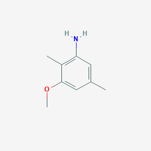 molecular formula C9H13NO B1442240 3-Methoxy-2,5-dimethylaniline CAS No. 102440-04-0