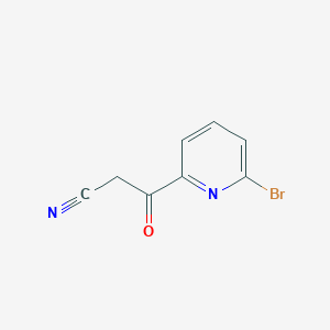 3-(6-Bromo-pyridin-2-YL)-3-oxo-propionitrile
