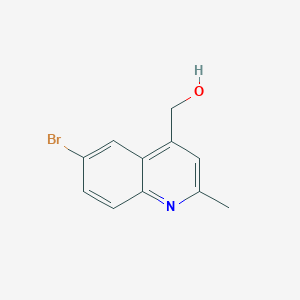 (6-Bromo-2-methylquinolin-4-yl)methanol