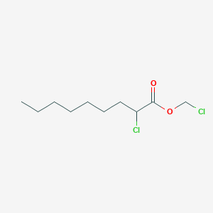 molecular formula C10H18Cl2O2 B14422490 Chloromethyl 2-chlorononanoate CAS No. 80418-71-9