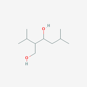 molecular formula C10H22O2 B14422545 5-Methyl-2-(propan-2-yl)hexane-1,3-diol CAS No. 80220-07-1