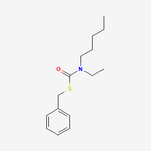 molecular formula C15H23NOS B14422626 S-Benzyl ethyl(pentyl)carbamothioate CAS No. 85785-23-5