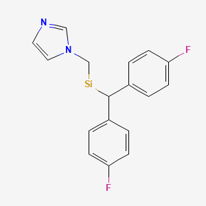 molecular formula C17H14F2N2Si B14422666 CID 19908042 