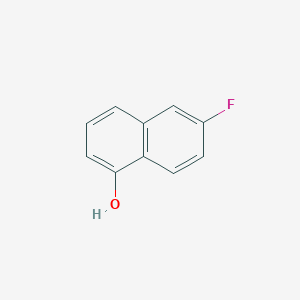molecular formula C10H7FO B1442271 6-Fluoronaphthalen-1-ol CAS No. 804498-72-4