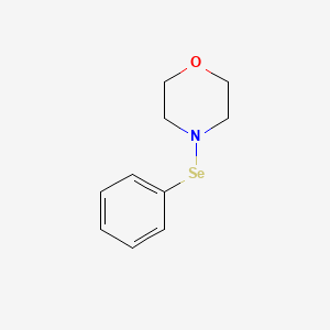 molecular formula C10H13NOSe B14422720 Morpholine, 4-(phenylseleno)- CAS No. 82737-08-4