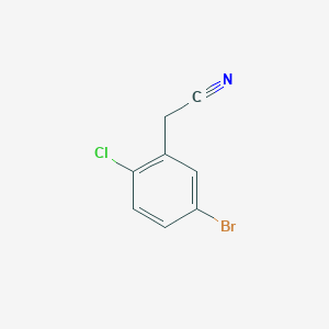 2-(5-Bromo-2-chlorophenyl)acetonitrile
