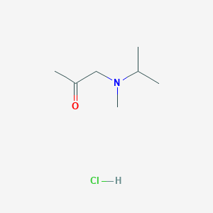 1-[Isopropyl(methyl)amino]acetone hydrochloride