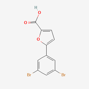5-(3,5-Dibromophenyl)furan-2-carboxylic acid