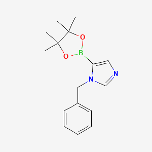 1-Benzyl-5-(4,4,5,5-tetramethyl-1,3,2-dioxaborolan-2-YL)-1H-imidazole